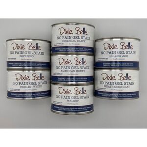 Dixie Belle No Pain Gel Stain 1 Pint 473ml Oil Based Furniture Stain Pick Color